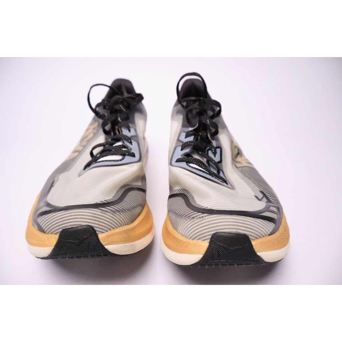 Hoka One One Cielo X1 2.0 Men's Size 13 Black Gold Running Shoe Sneakers #190