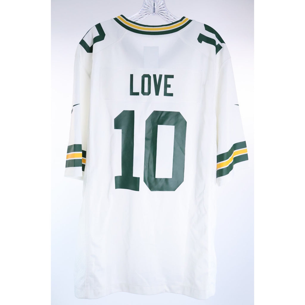 New Green Bay Packers #10 Jordan Love Nike Football Game Jersey Men's XL NFL14