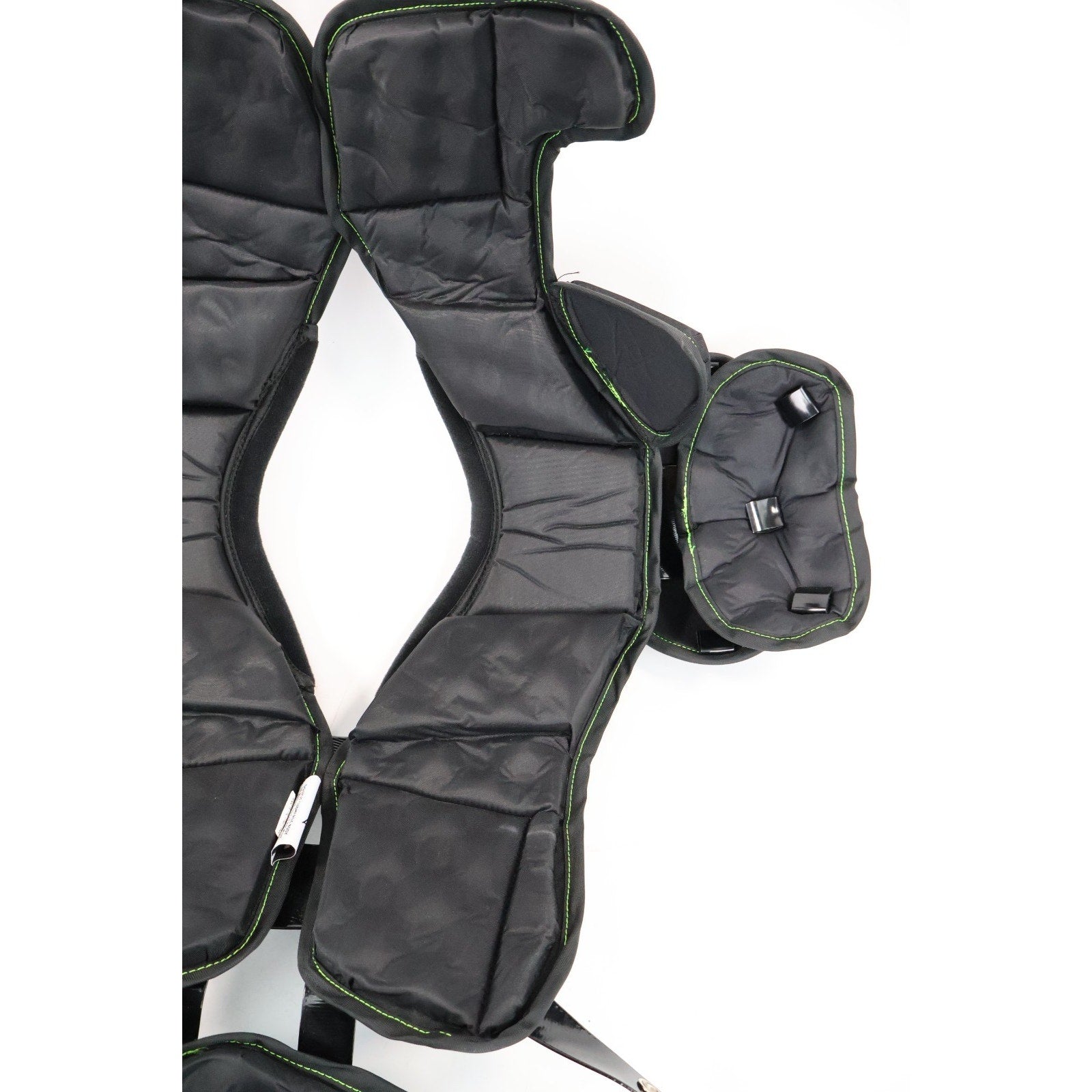 Riddell Power Amp Football Shoulder Pads w/ Backplate Adult Large / Read