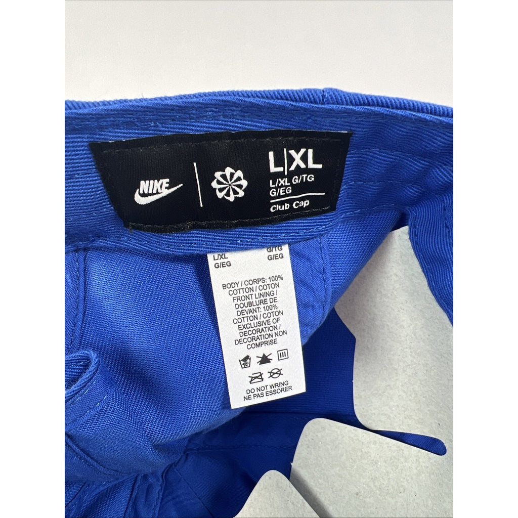 BULK 20 UNITS/NWT Unisex Nike Club Cap Unstructured Futura Royal Blue Hat L/ XL