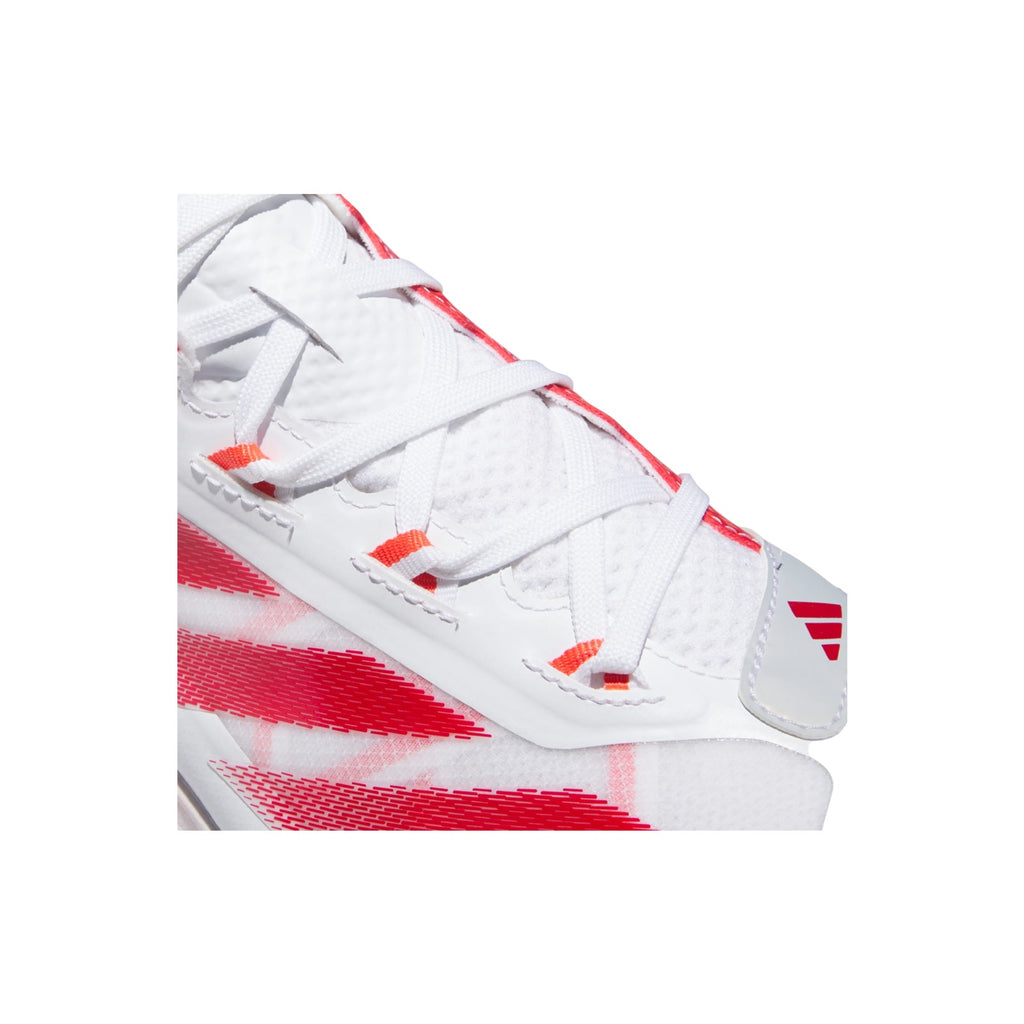 adidas Adizero Impact TPU Baseball Cleats Red White IH4729 Men's Size 17
