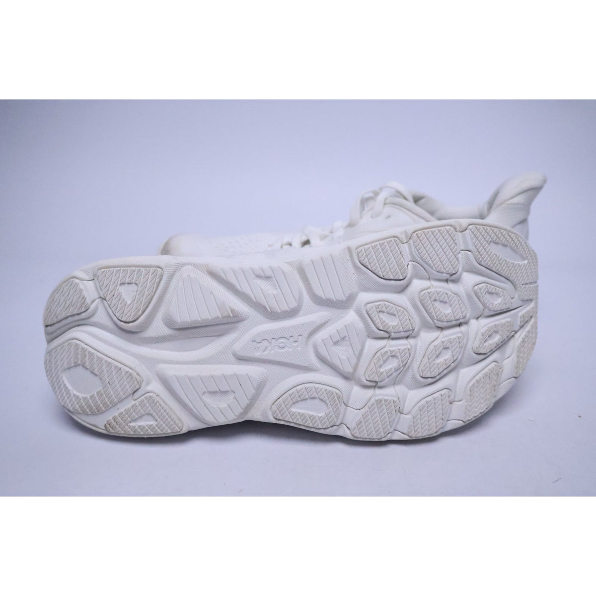 Hoka One One Clifton 10 White 1162031-WWH Women's 6B Running Casual Shoes #299