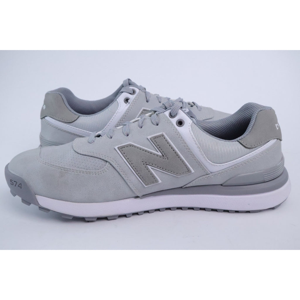 New Balance 574 Greens V2 MG574LG Light Grey Men Sz 10 Spikeless Golf Shoes #17