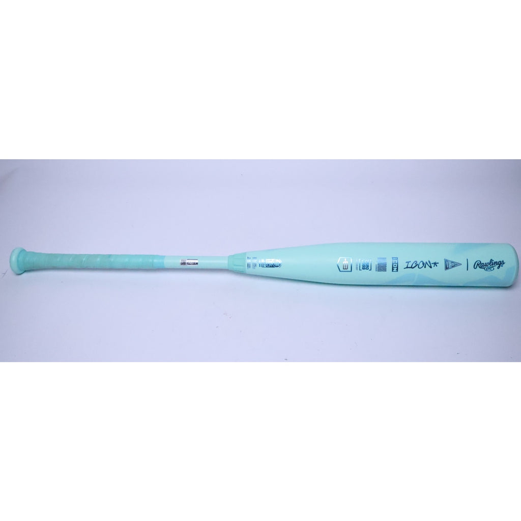Rawlings 2026 Icon -8 USSSA Composite Baseball Bat 32in Mint Green 2 3/4" Read51