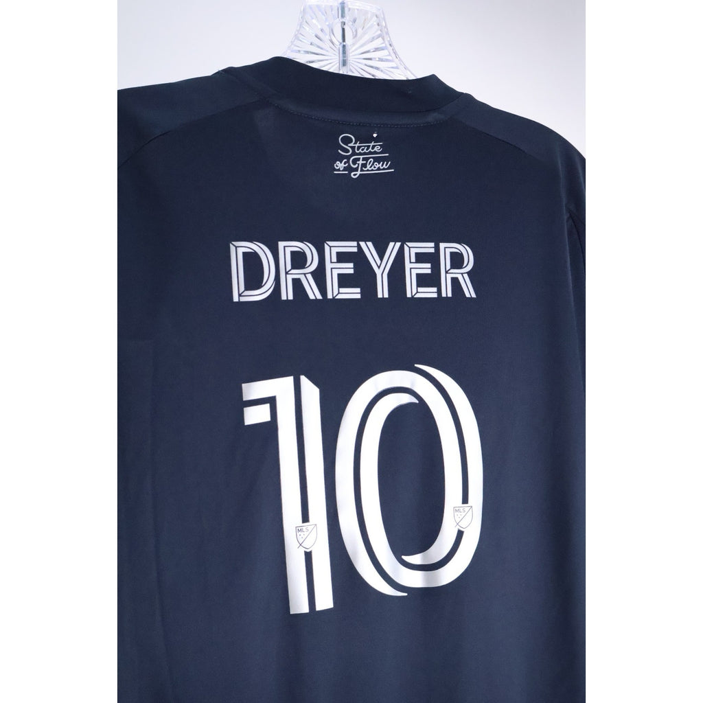 Adidas MLS San Diego FC #10 Dreyer 25 Youth XL Jersey Navy Blue NWT Read MLS4