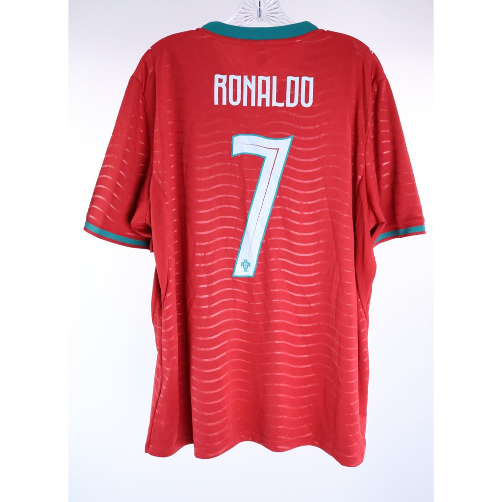 Cristiano Ronaldo Portugal Puma 2026 Home Authentic CR7 Red - NWOT - Size XL