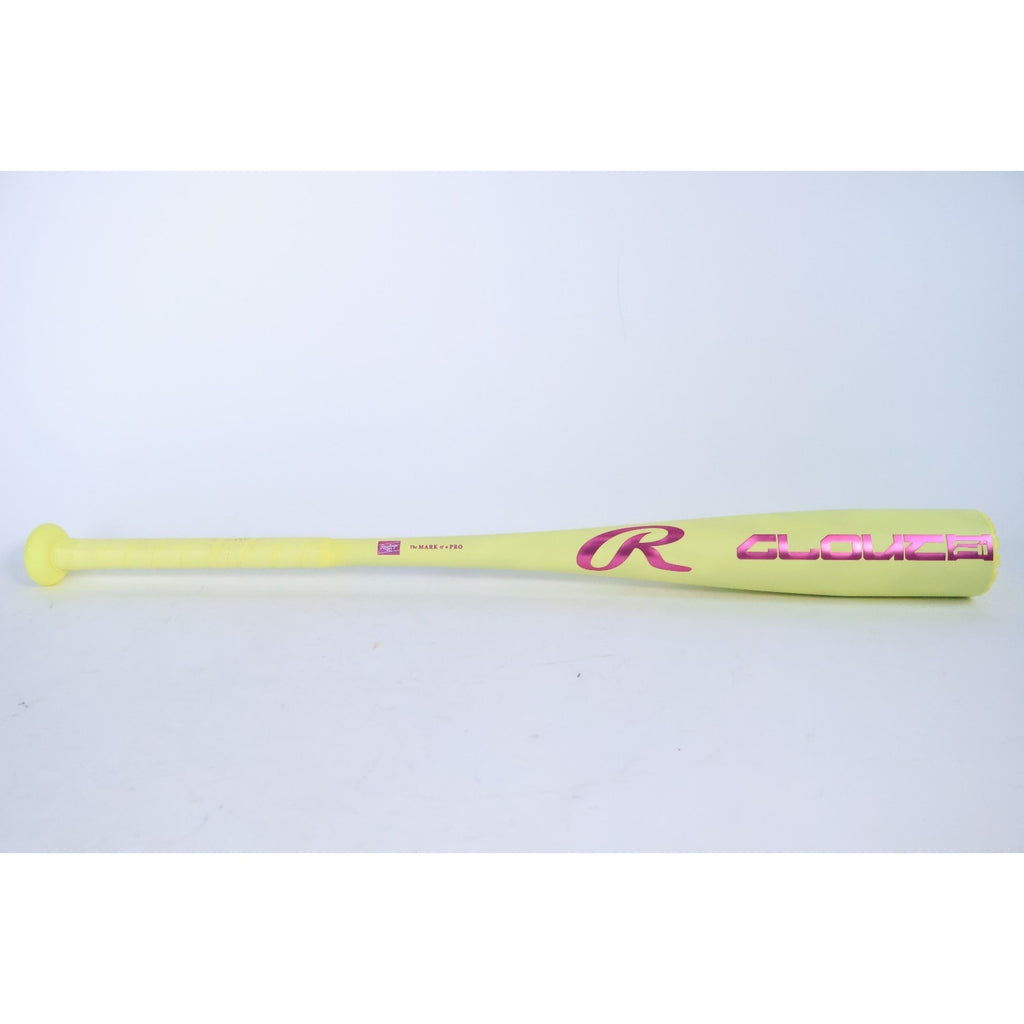 Rawlings Clout AI 28/18oz (-10) USAB 2 5/8" Barrel Yellow/Pink RUS6C10 #96