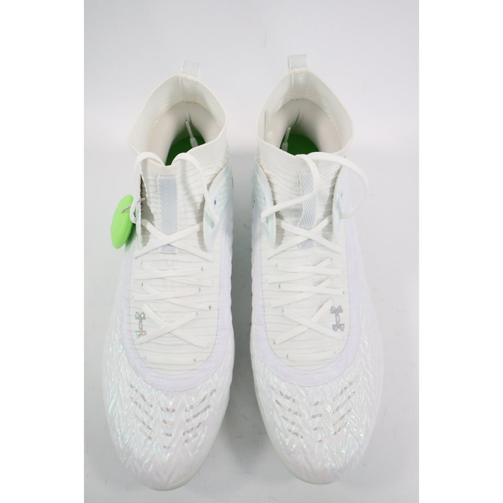 Under Armour UA Yard Mid MT TPU Baseball Cleats 3027836-100 Men's Size 15 NEW