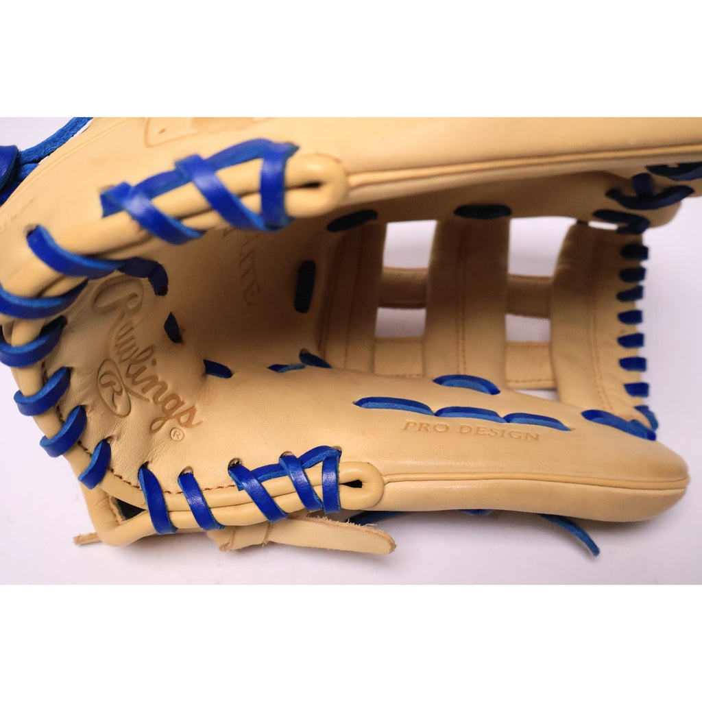 Rawlings 11.75" GG Elite Series Glove-LHT Blonde/Blue Adult #G1