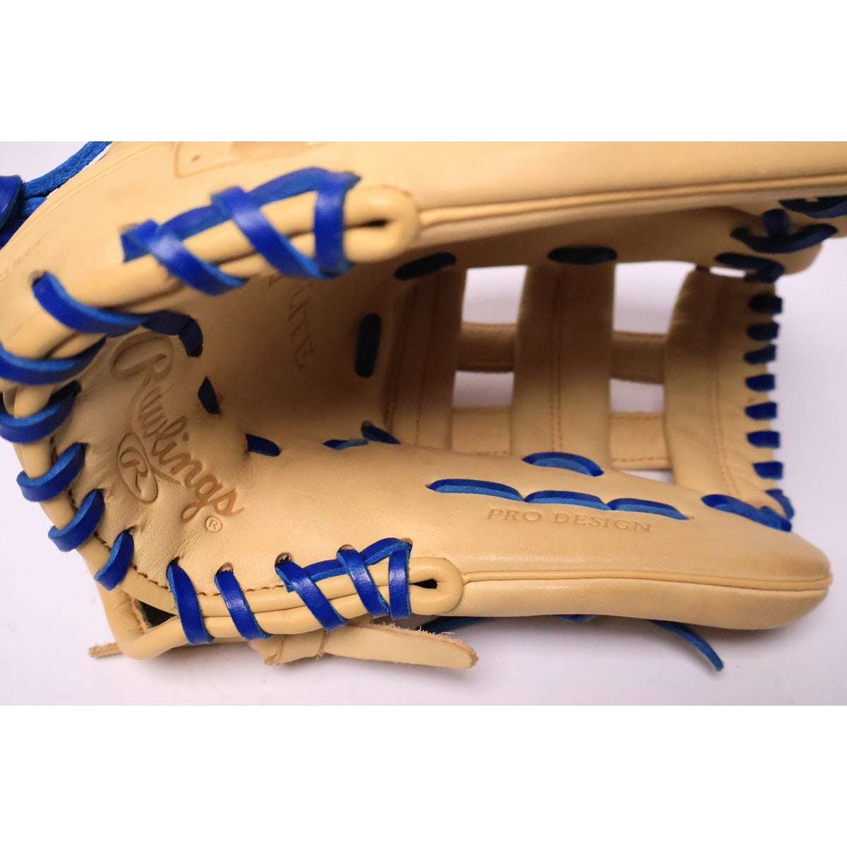 Rawlings 11.75" GG Elite Series Glove-LHT Blonde/Blue Adult #G1
