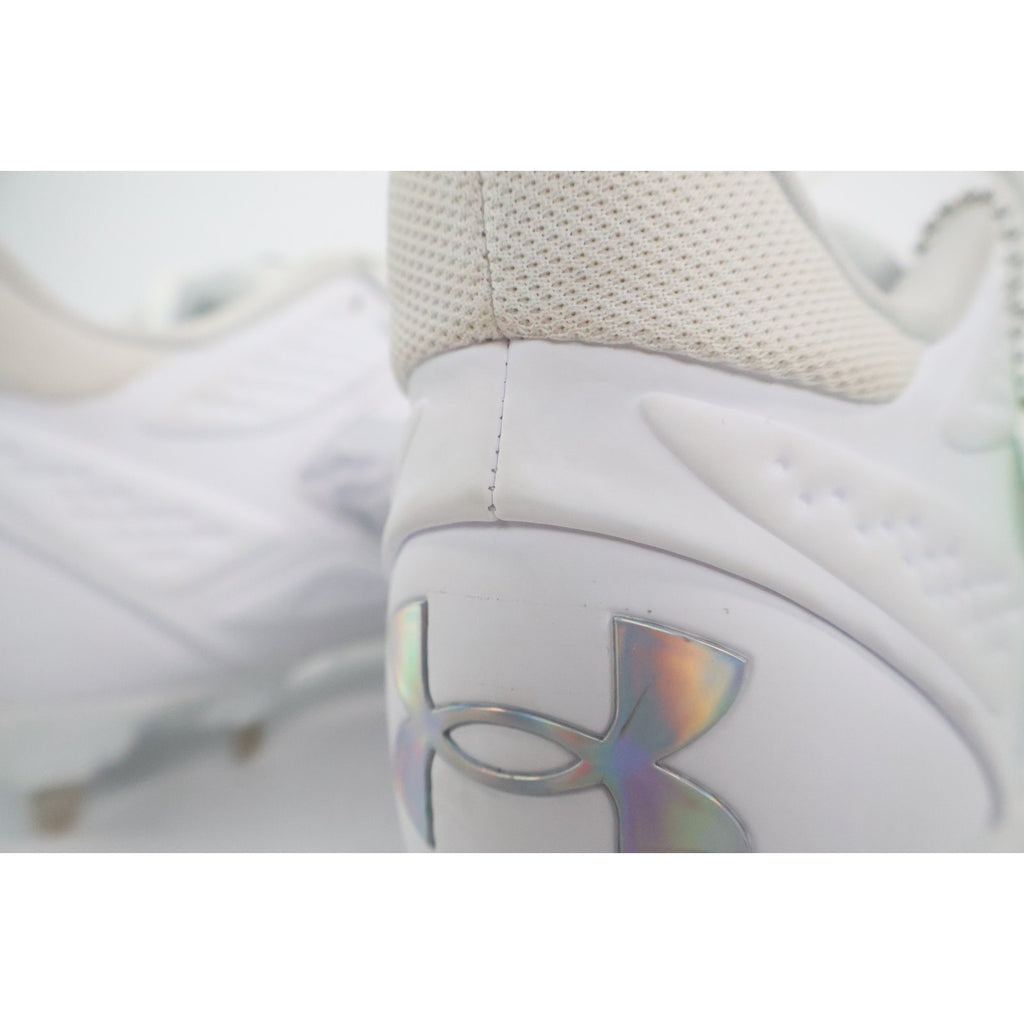Under Armour UA Yard MT TPU 3.0 Baseball Cleats White Men’s Size 6.5 New READ