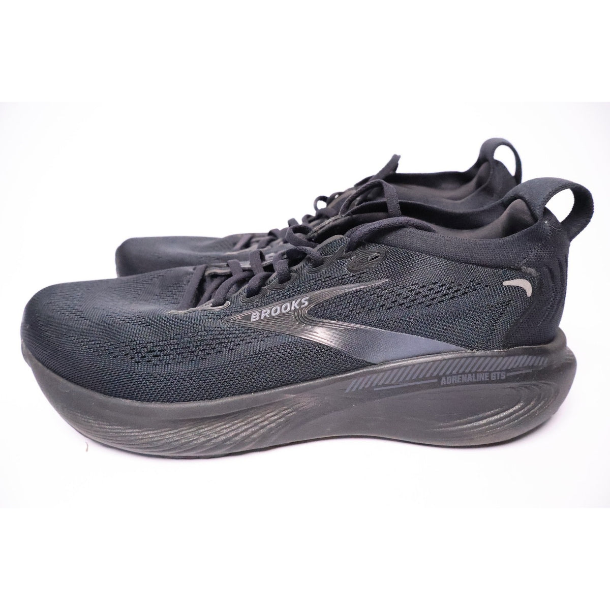 Brooks Adrenaline GTS 25 Men's Size 10.5 D Black Athletic Running Shoes #203