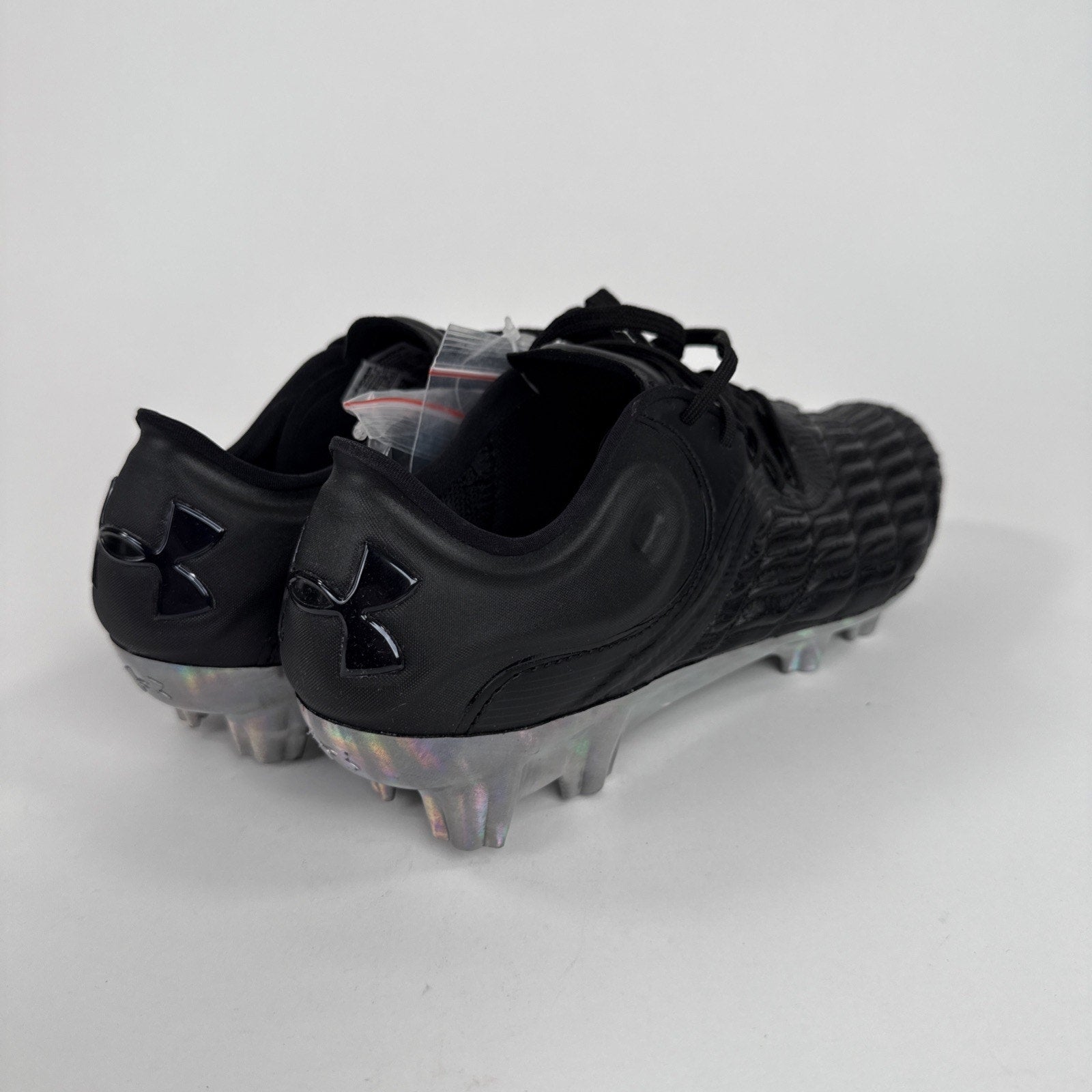 Under Armour Magnetico Clone Soccer Cleats Woman’s 7 Black FG Molded Heel New