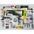 Fishing Tackles Assortment 30 Pieces Knife, Line, Baits, Hooks... INV #344