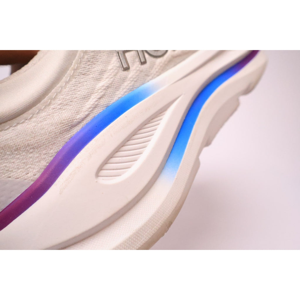 HOKA One One Bondi 9 Wide Light Gray White 1162014 CYWH Women Size 9D #205