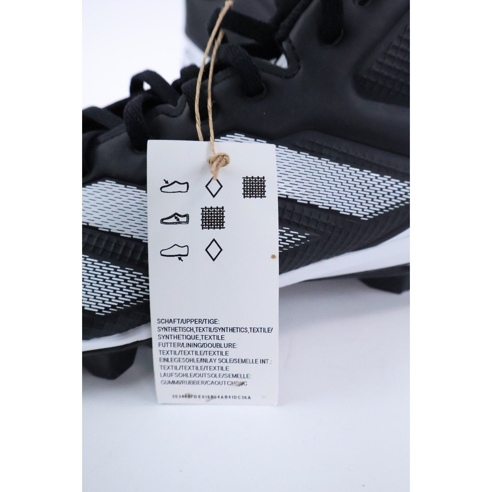 Adidas Adizero Impact.2 Football Cleat Men's 7.5 Rubber Black/White IF5102 NEW