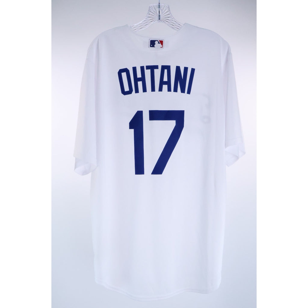 Shohei Ohtani #17 LA Dodgers Stitched Nike Home White Jersey Men's L NWOT Read 8