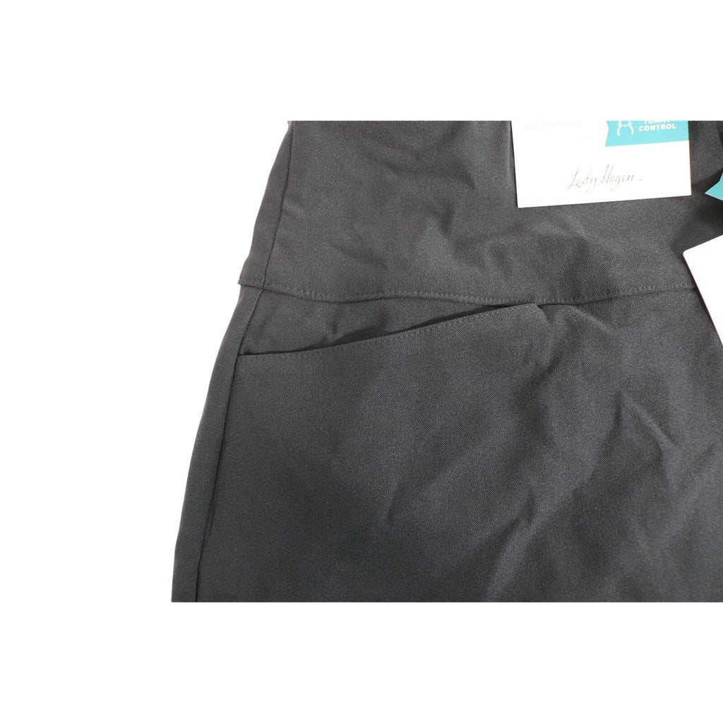 Lady Hagen Women's 17'' Tummy Control Golf Skort, XS, Black