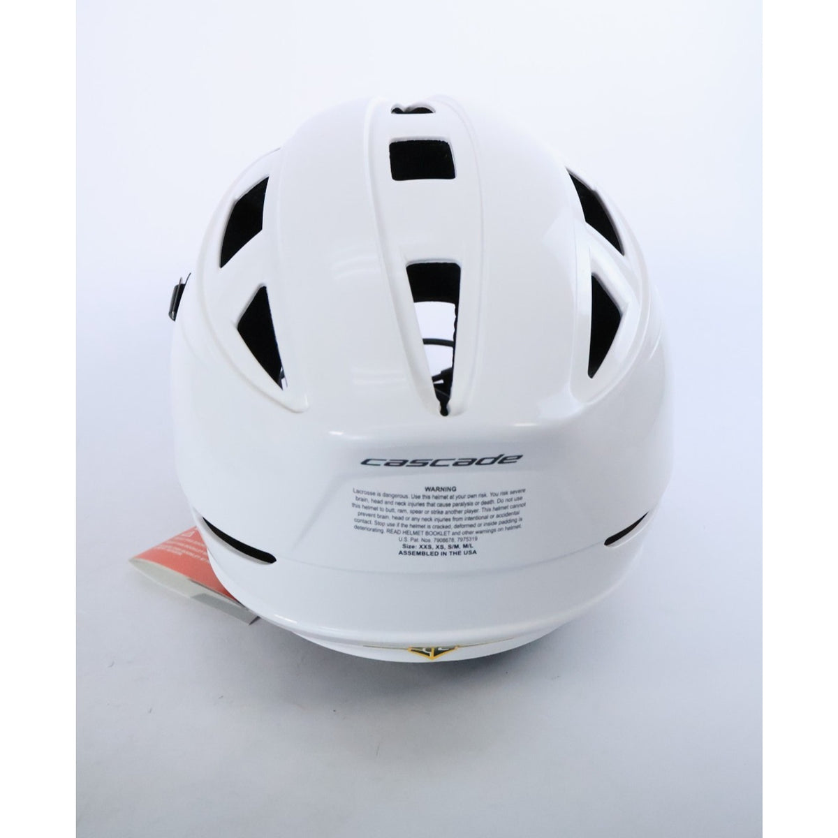 Cascade CPV-R Lacrosse Helmet White S / M - Youth /Adult – 21.5-23” NWT