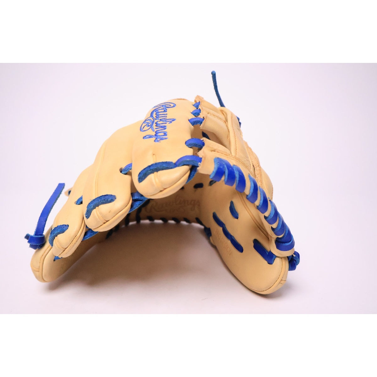 Rawlings 11.75" GG Elite Series Glove-LHT Blonde/Blue Adult #G1