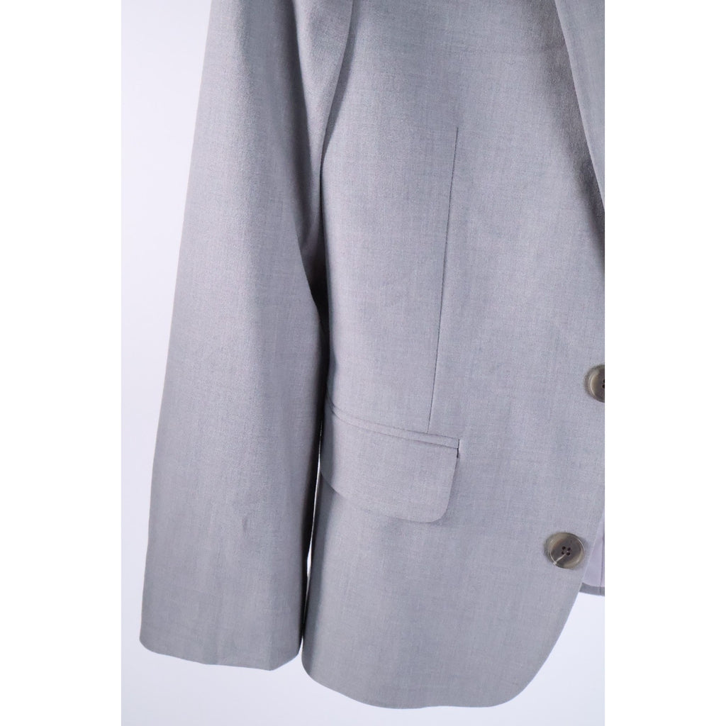 Calvin Klein Big Boys Grey Slim Fit Stretch Suit Jacket, Size 10 $110
