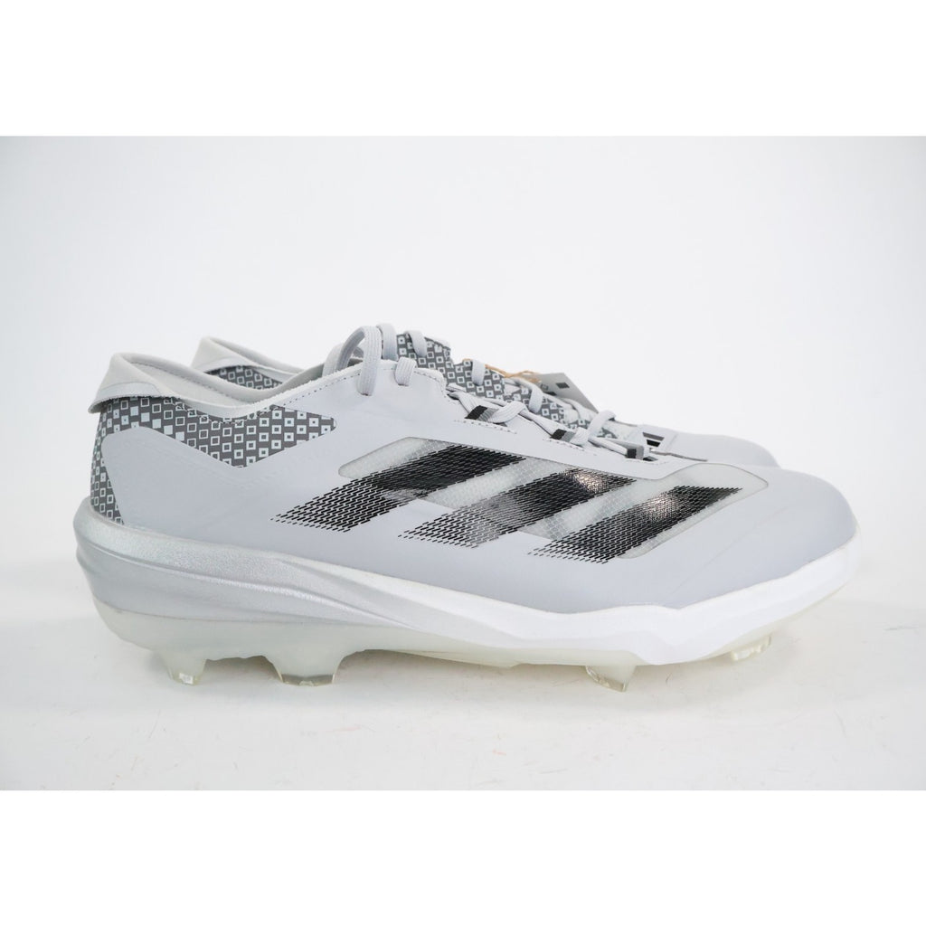 Adidas Adizero Impact TPU Men Size 16 Gray Black Baseball Cleats JI1468 NEW