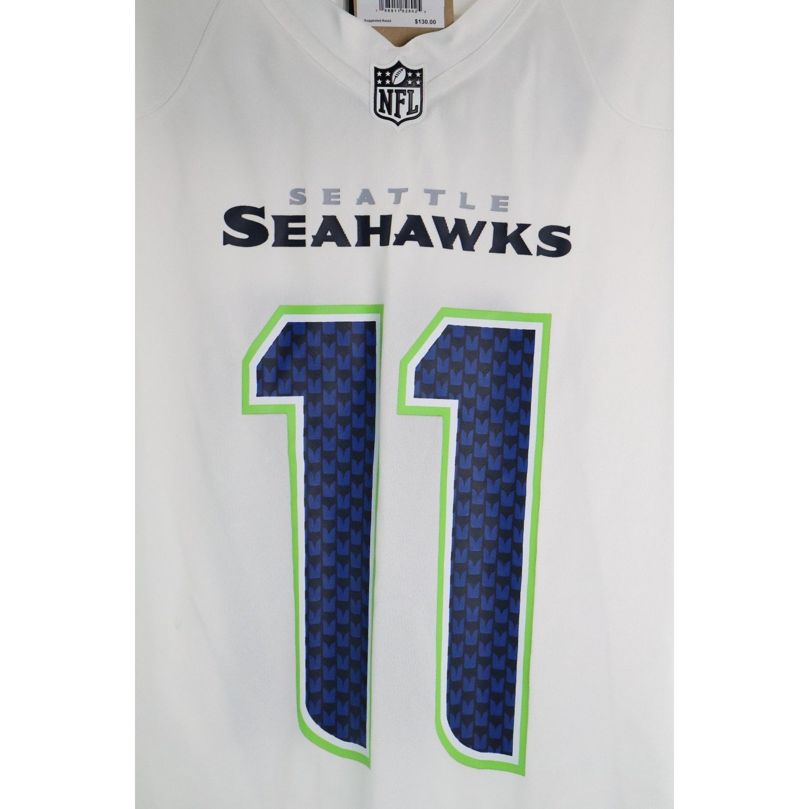 Nike Seattle Seahawks Jaxon Smith-Njigba White Jersey Mens Large NWT READ NFL4