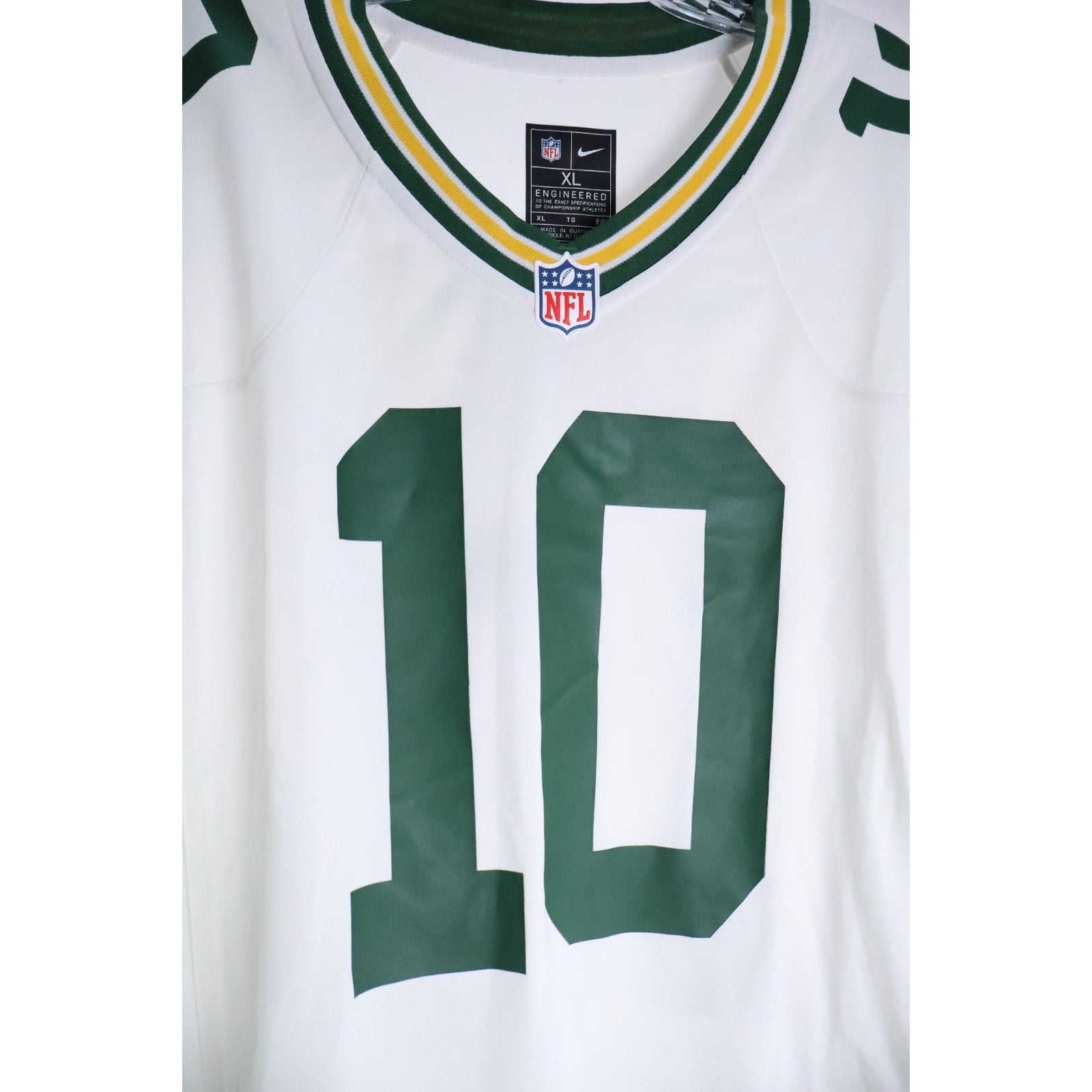 New Green Bay Packers #10 Jordan Love Nike Football Game Jersey Men's XL NFL14