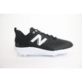New Balance Unisex Fresh Foam X 3000 V6 Metal Baseball Shoe, Black/White, Sz M15