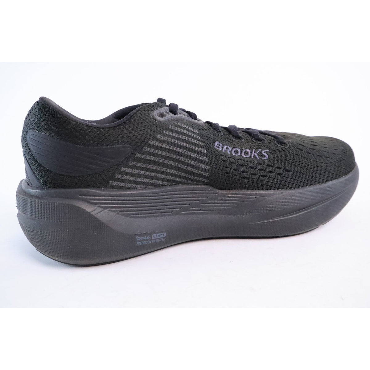 Brooks Ghost Max 3 Women’s Size 7 Black Lace Up Running Sneaker Shoes #121