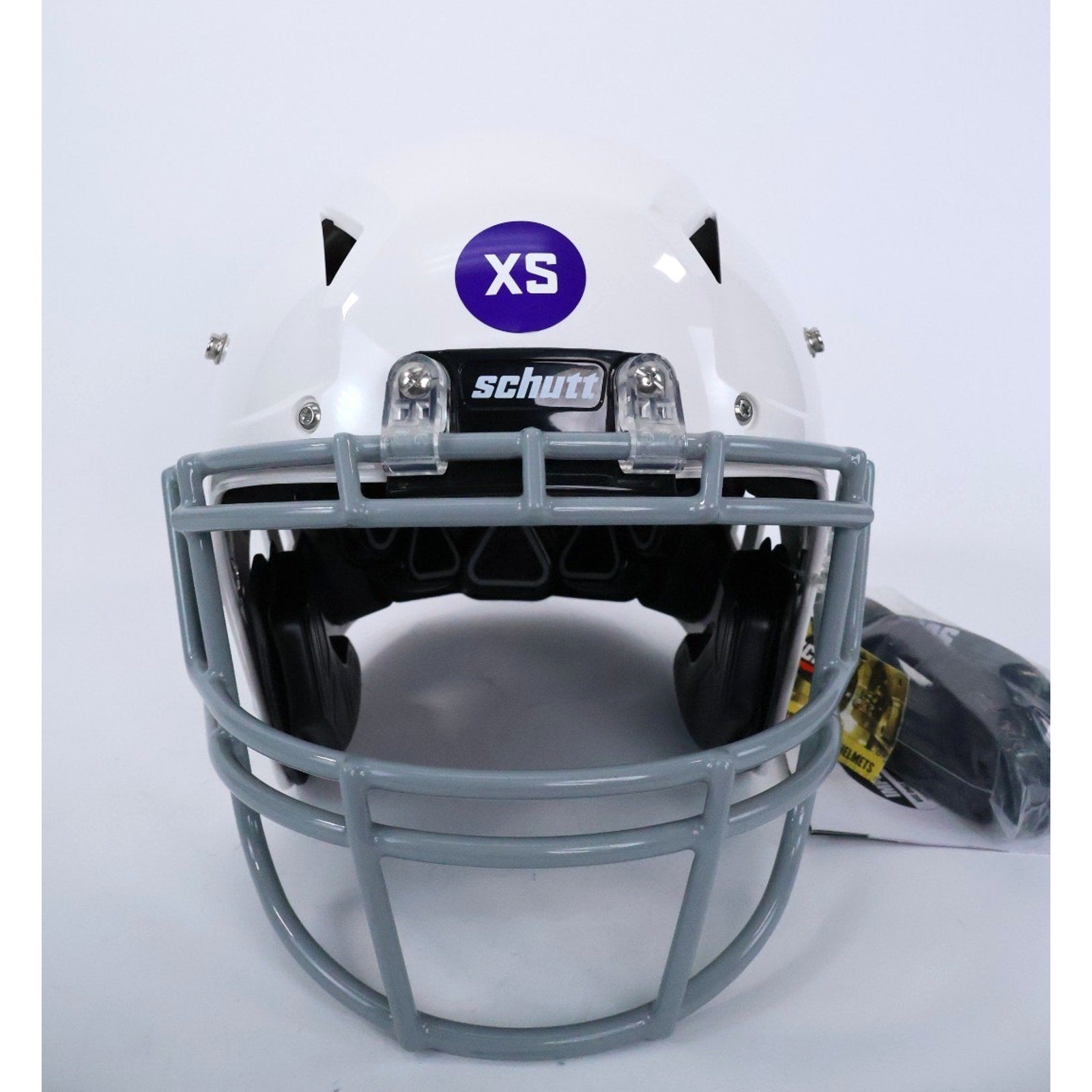 Schutt Vengeance A11 2.0 Youth XS Football Helmet White NEW Read INV#35