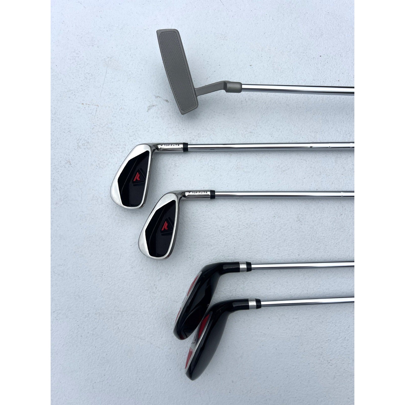 Top Flite Incomplete Golf Club Sets With Bag READ