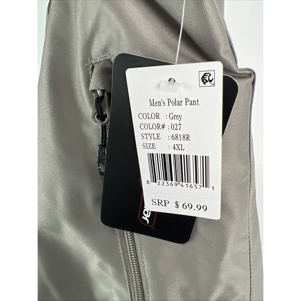 Outdoor Gear Men's Polar Snow Pants Gray Insulated Waterproof Ski 4XL NWT