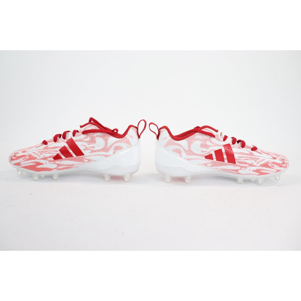 Adizero Electric 2 Football Cleats GS "Red White" ID1469 Men size US 5 NEW