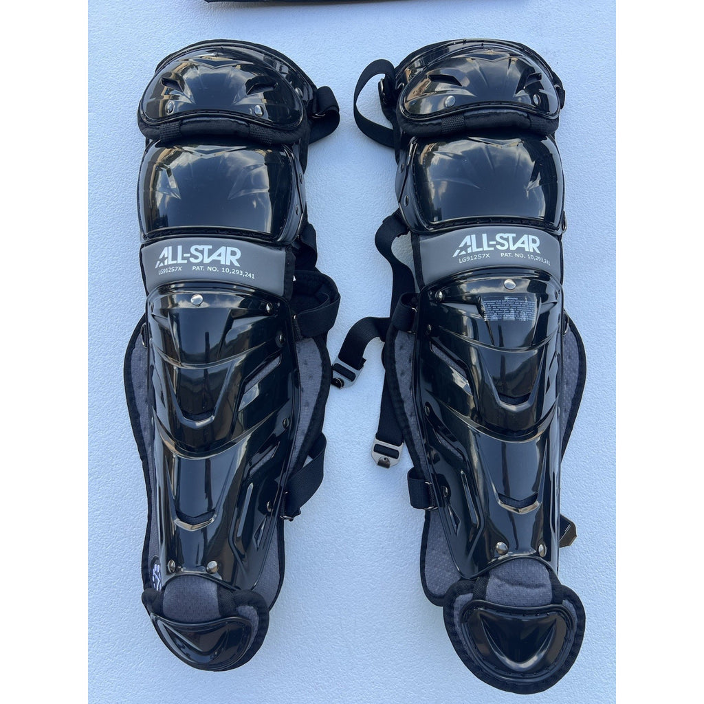 All-Star System 7 Axis Catcher’s Set Youth 9-12 Black/Graphite 3-Piece NEW