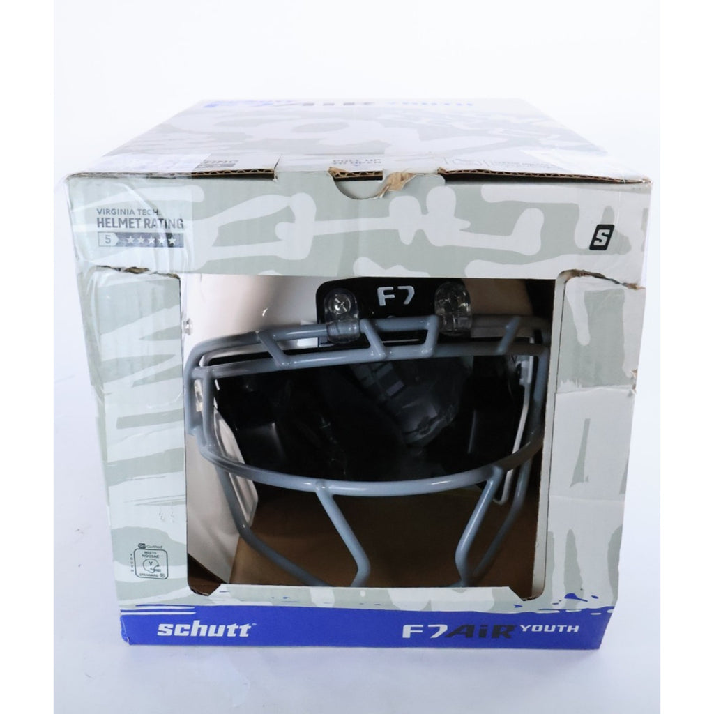Schutt 2026 F7 Air Youth Medium White Football Helmet NOCSAE NEW Read #74