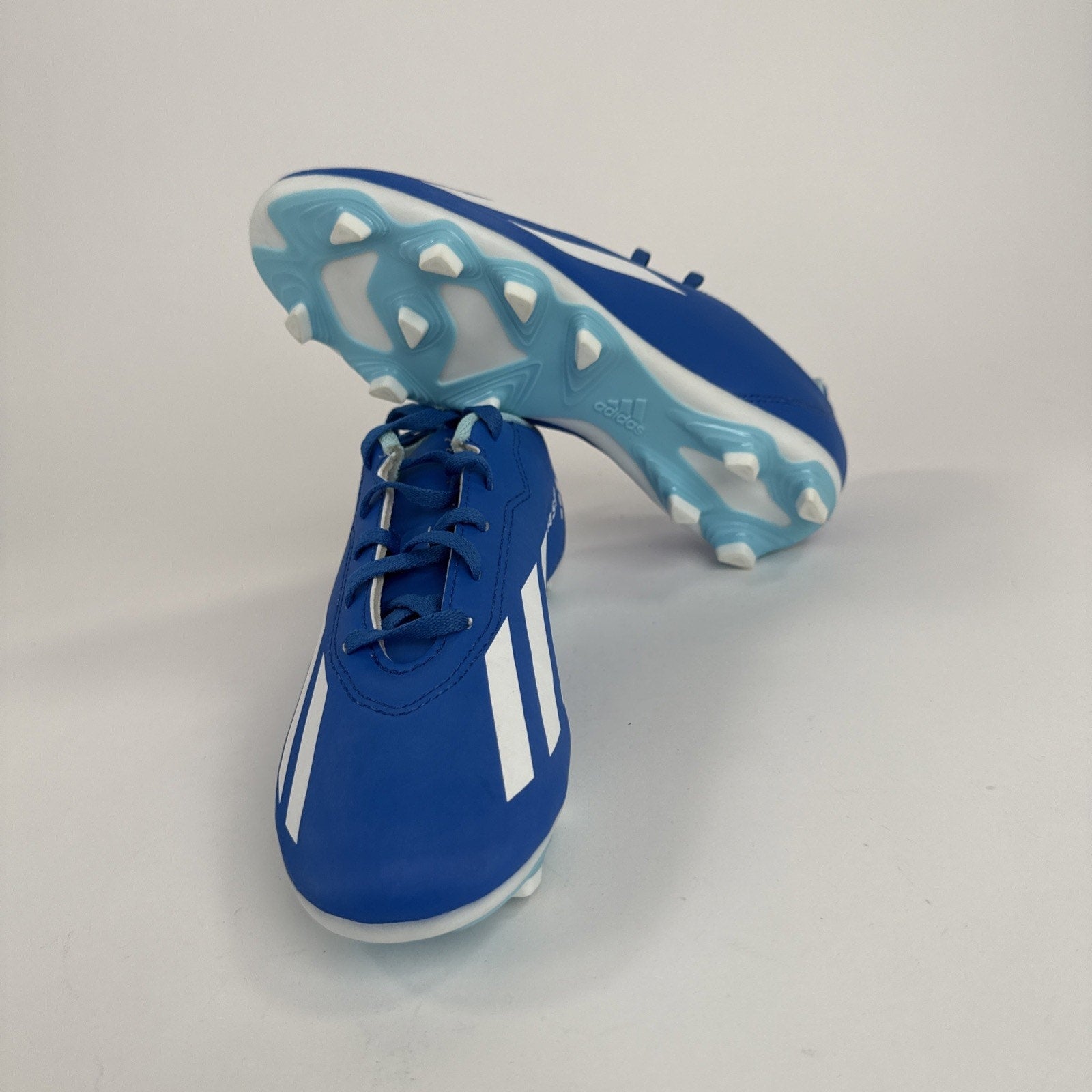Adidas X Crazyfast .4 FG Blue Soccer Cleats US Size 6