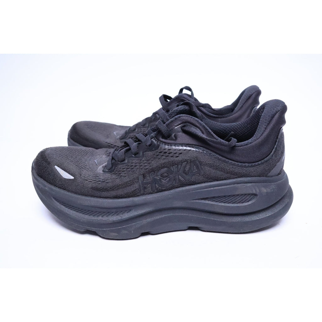 Hoka One One Bondi 9 Women's US Size 7 B Black Running Shoes 1162012-BBLC #302