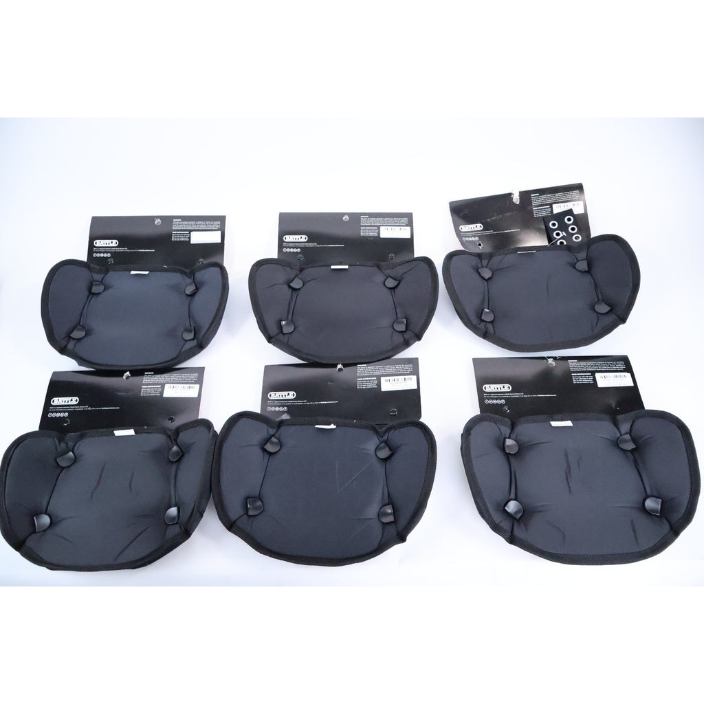 Lot Of 6 Adult Football Back Plate Battle Chrome & Diamonds NEW READ INV#215