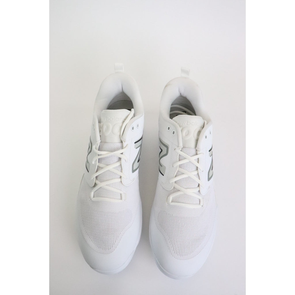 New Balance Fresh Foam Cleats X 3000 V6 Metal White SIZE Men's 16 Women's 17.5