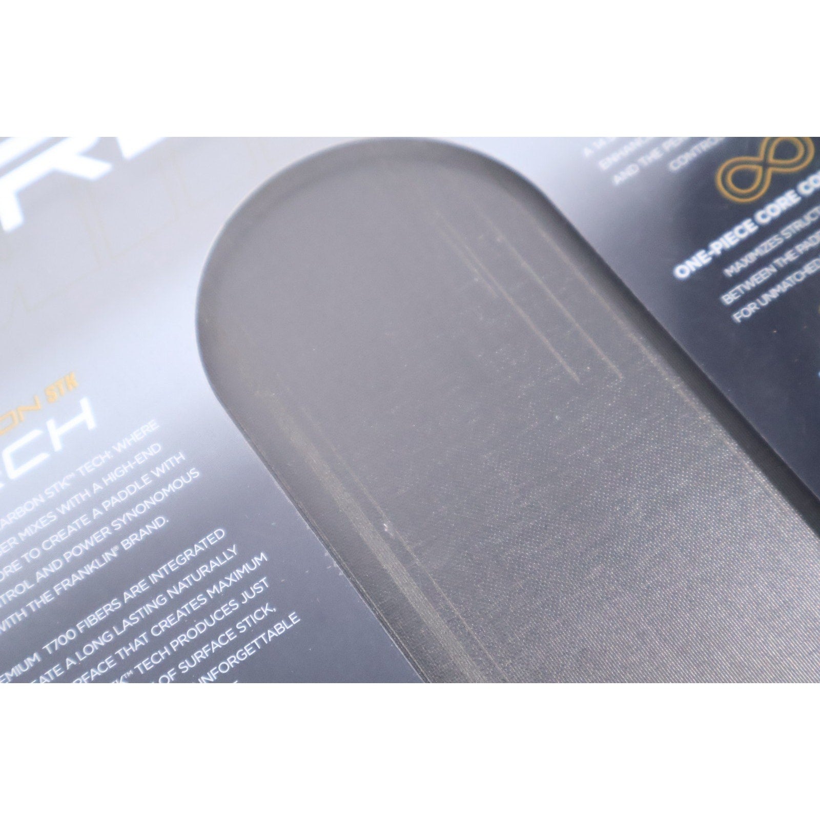 2 PACK Franklin Sports Carbon STK Pickleball Paddle JW Johson 14.5 mm New Read