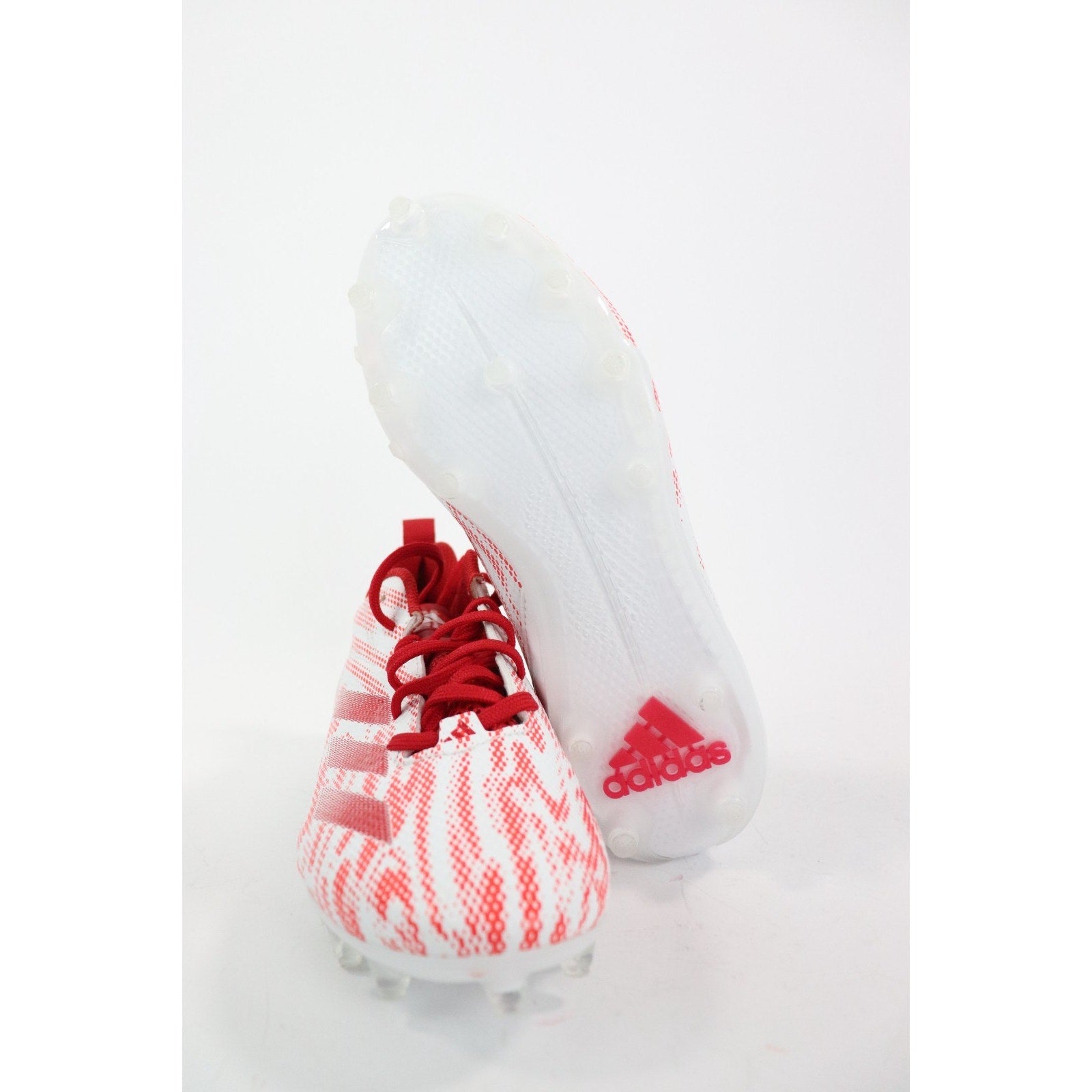 Adizero Electric 2 Football Cleats GS "Red White" ID1469 Men size US 5 NEW