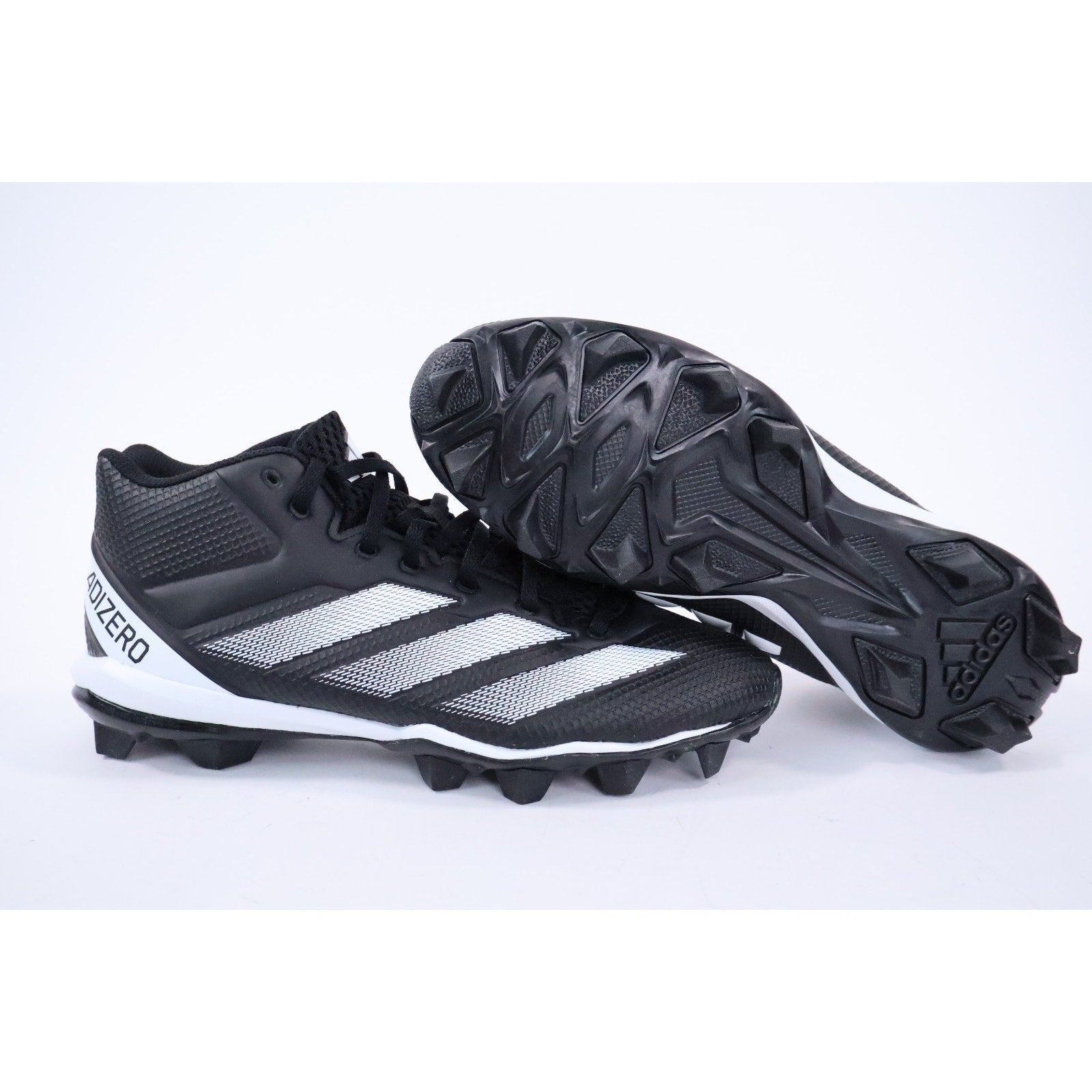 Adidas Adizero Impact.2 Football Cleat Men's 7.5 Rubber Black/White IF5102 NEW