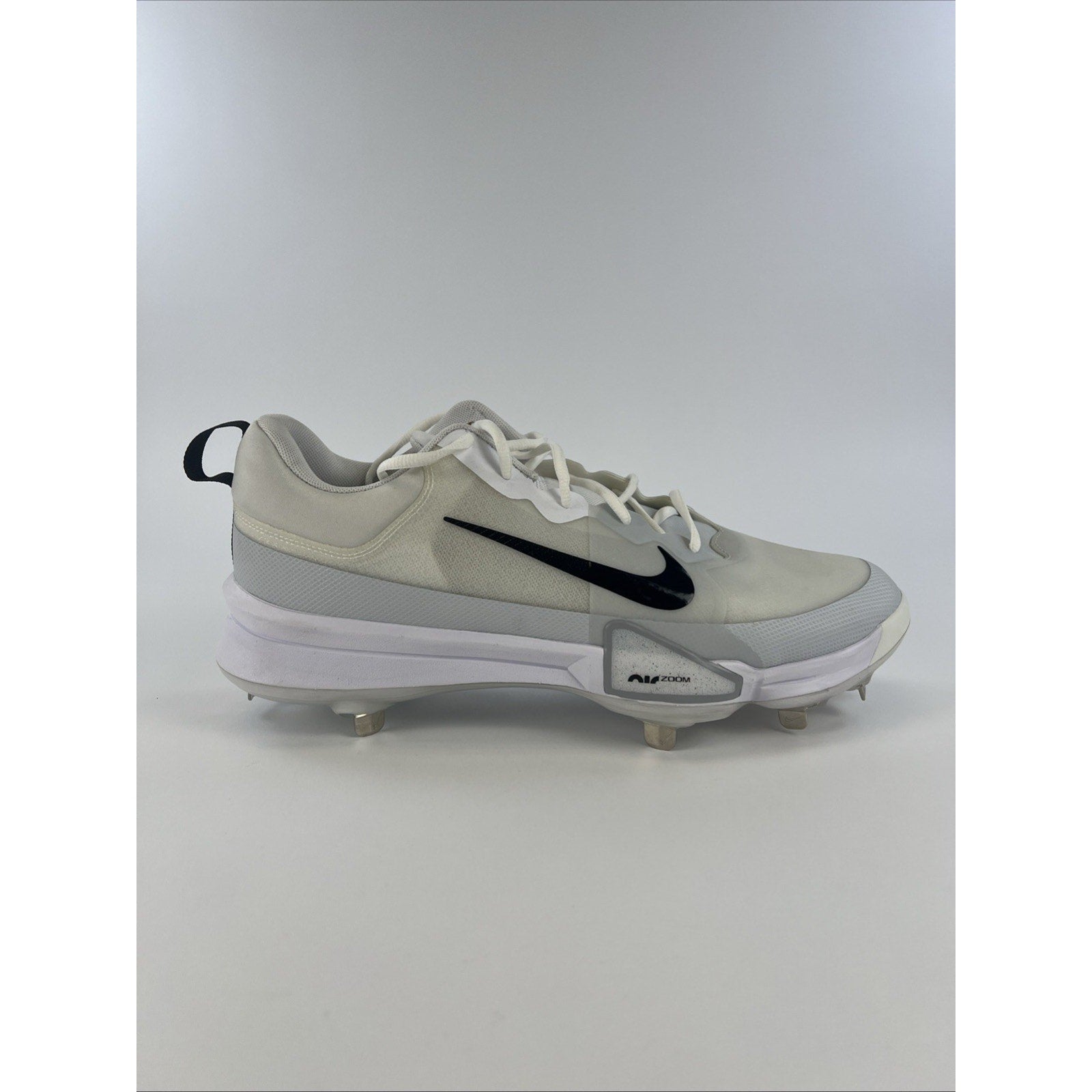 Nike Force Zoom Trout 9 Baseball Cleat - Size: 14 - FB2907 100 - White - NEW !