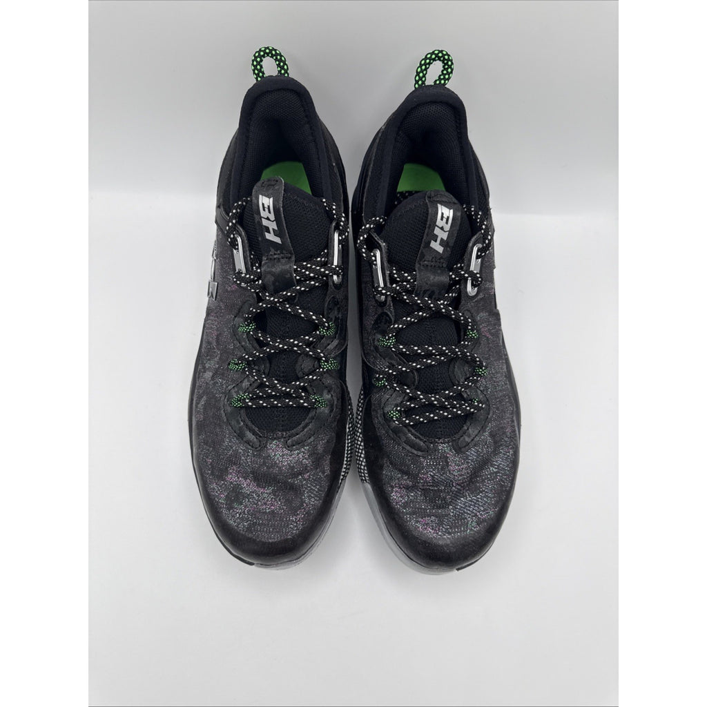 UNDER ARMOUR UA Harper 8 Low ST Metal Baseball Cleats Mens Size 7.5 Black Noir
