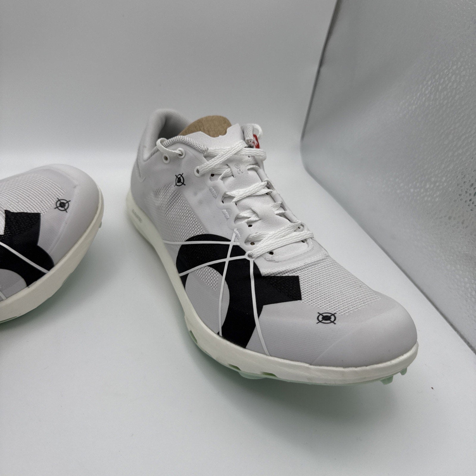 On Cloudspike 1500m Track and Field Shoes - Undyed White/Mint - Women’s Sz 6 New