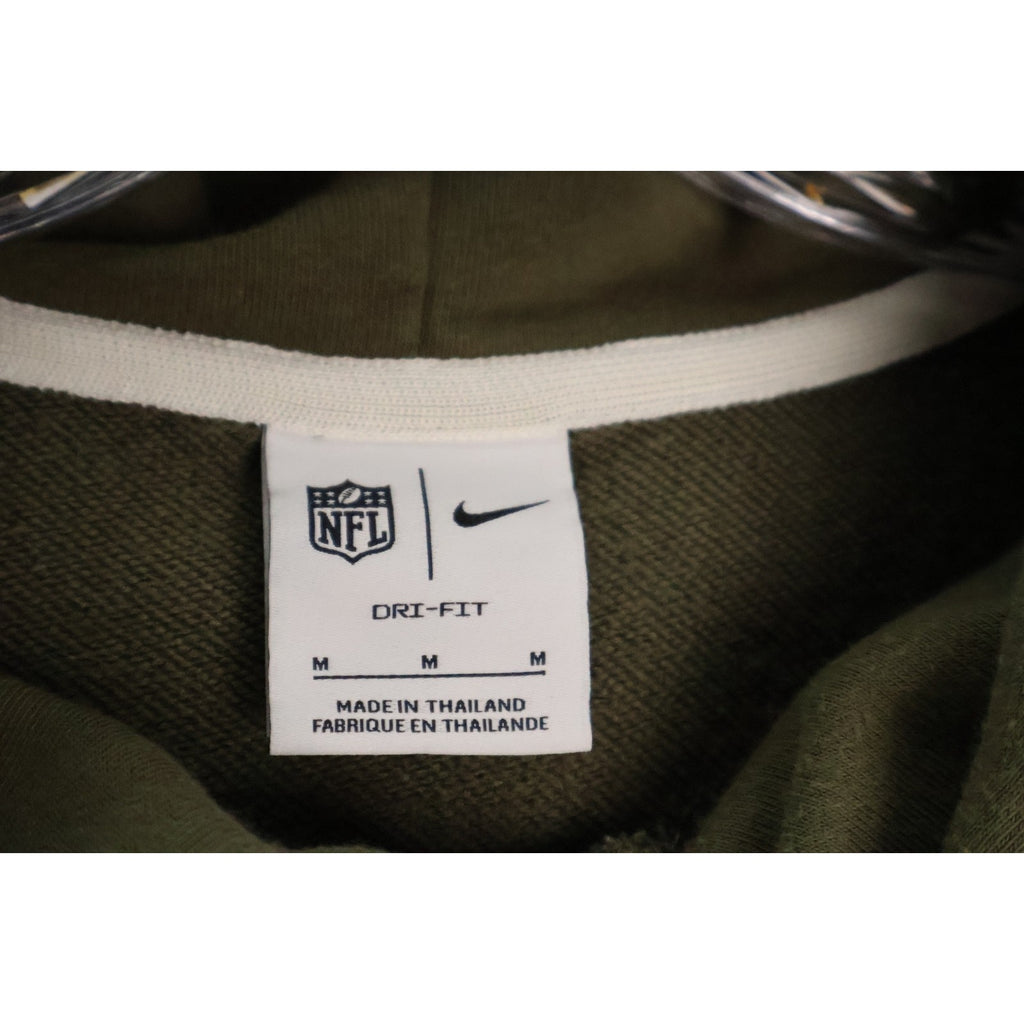 Seattle Seahawks Nike Olive 2025 Salute to Service Hoodie Men's Medium
