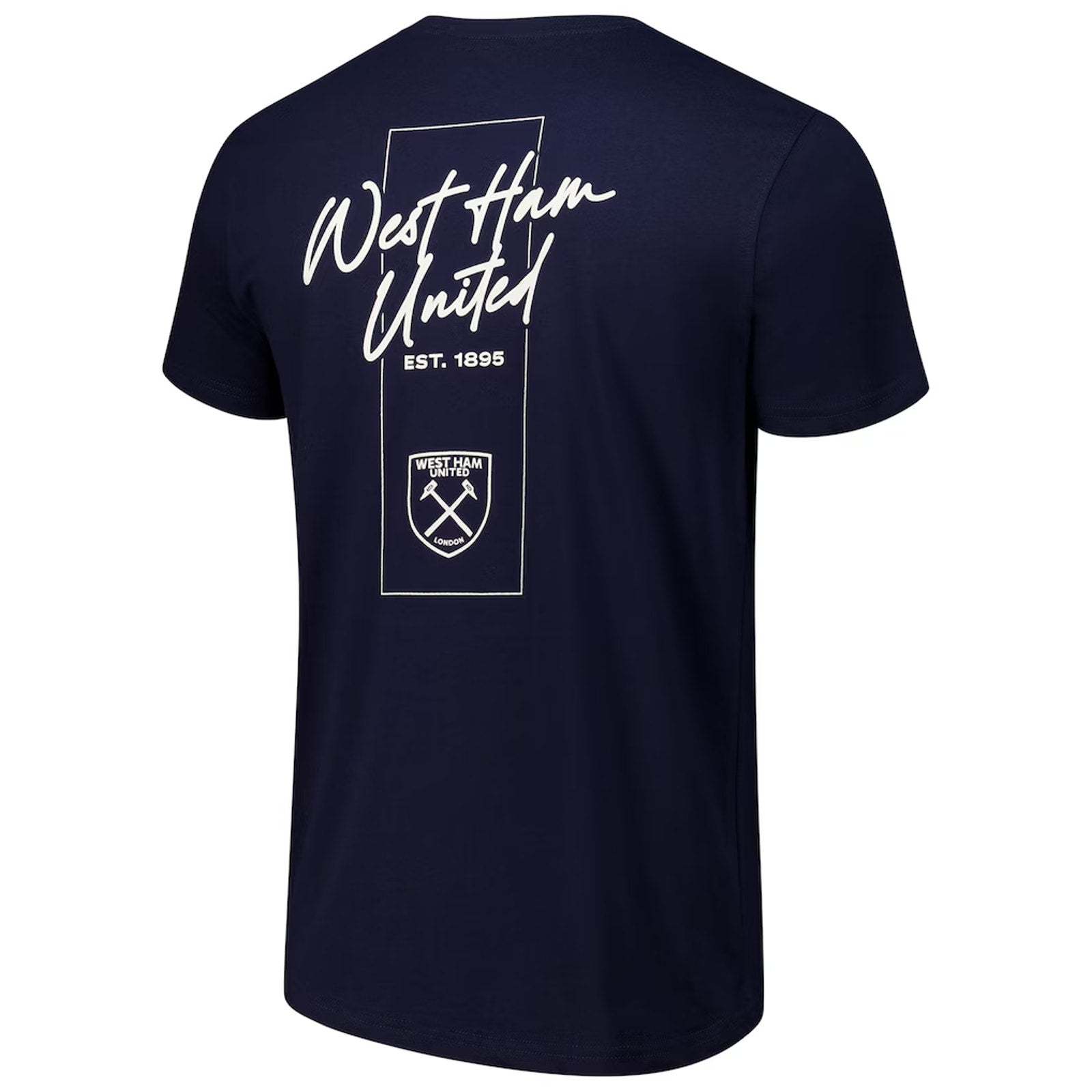 West Ham United Streetwear T-Shirt Men's Size Medium Navy NWT