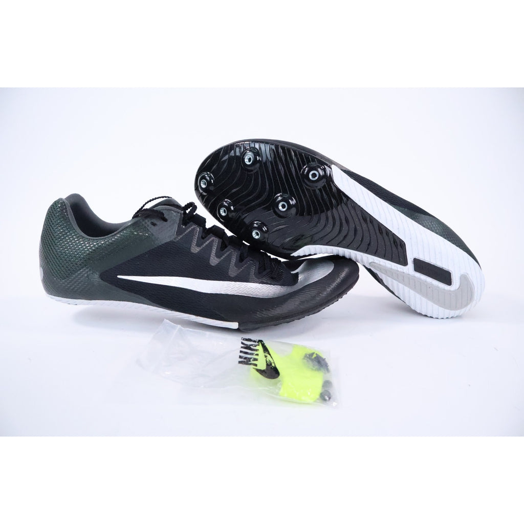 Nike Zoom Rival Sprint Black Metallic Silver Shoes Size 14 Men's DC8753-001 NEW