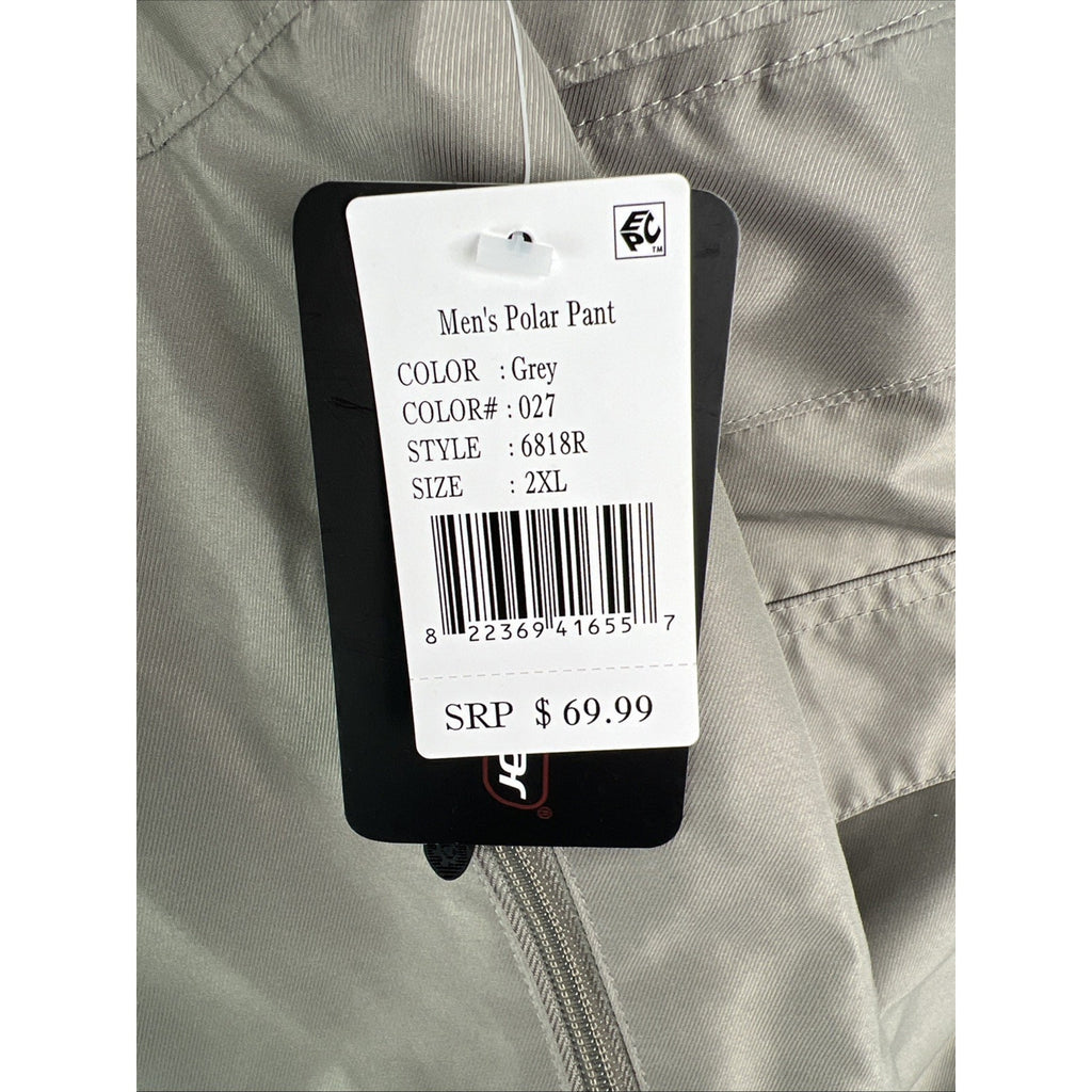 Outdoor Gear Men's Polar Snow Pants Gray Insulated Waterproof Ski 2XL NWT